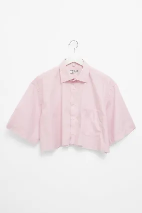 CROP SHORT ROSE VINTAGE SHIRT