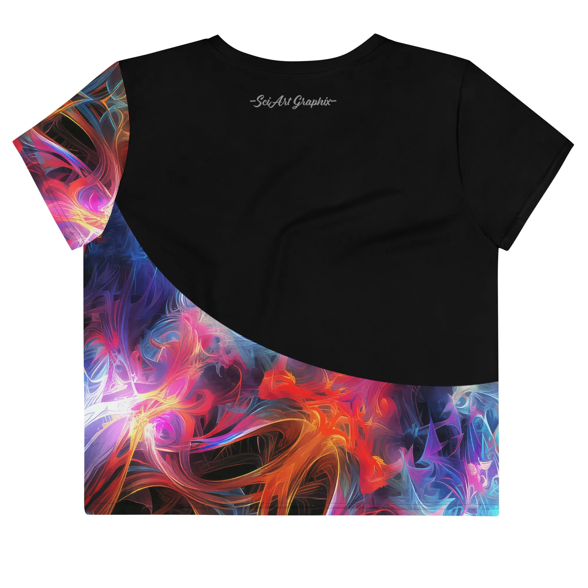 Crop Tee Dancing Colors