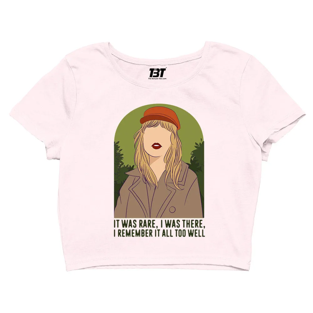 Crop Top - Remember It All Too Well