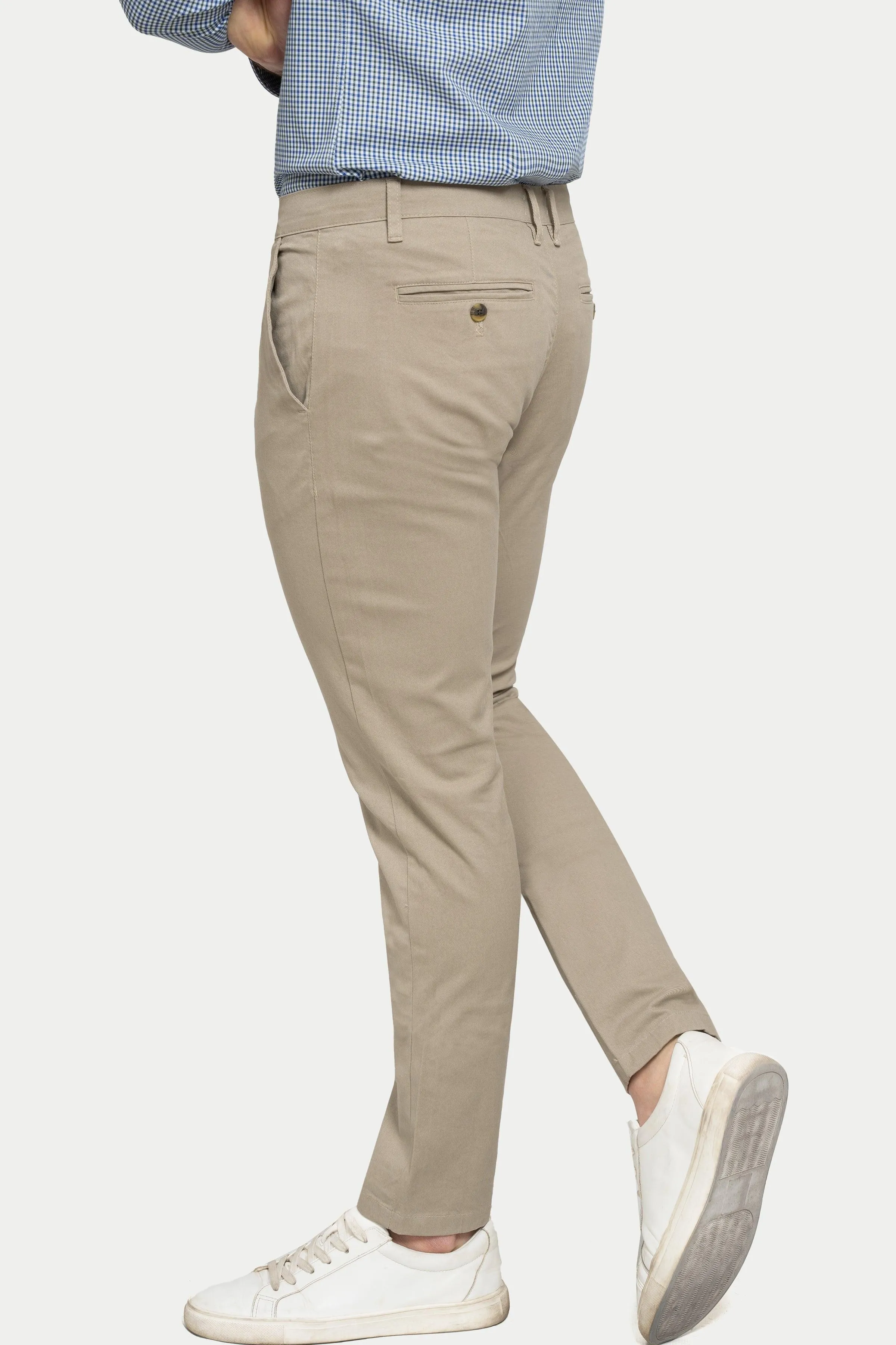 CROSS POCKET CASUAL PANT STONE