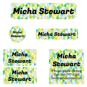 Crystal Prism Camp Labels Pack