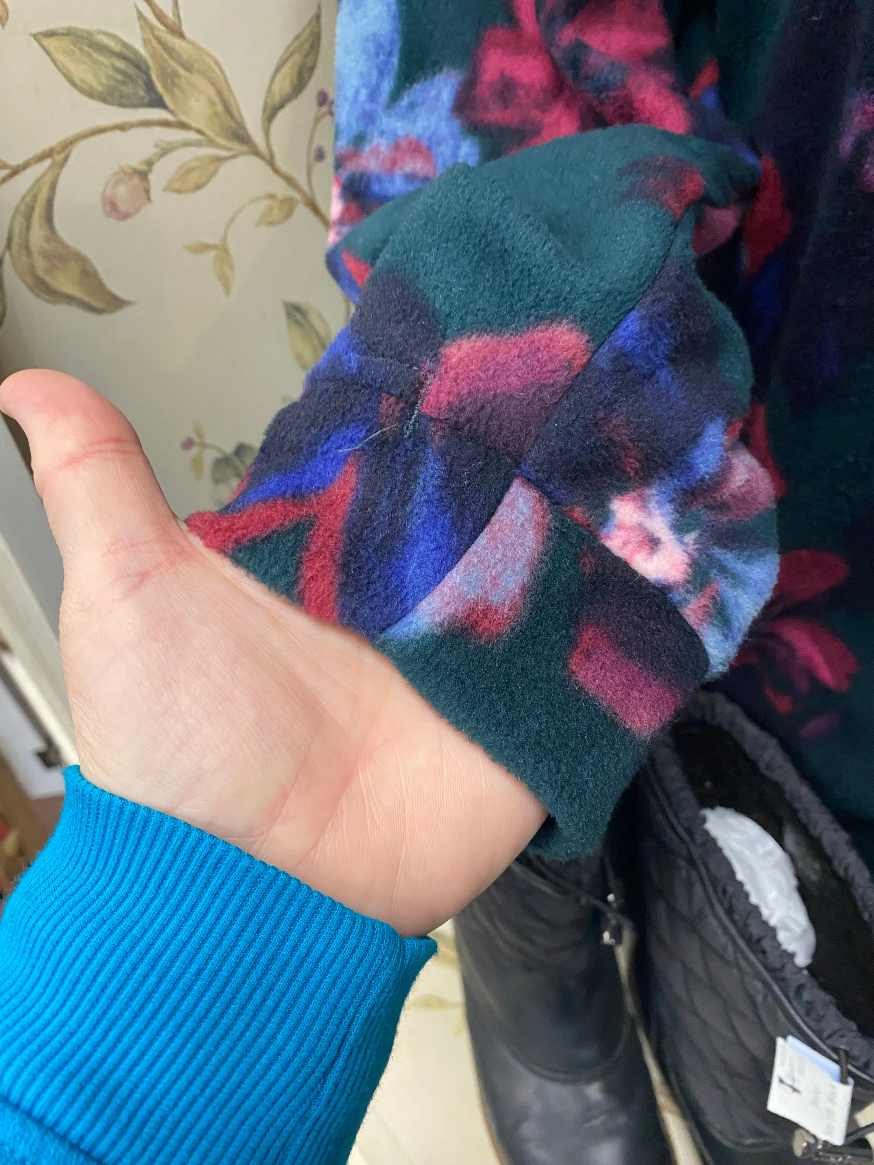 Cuddl Duds Floral Sweaters, 3xl