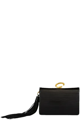 Cuoio Slim Tassel Clutch