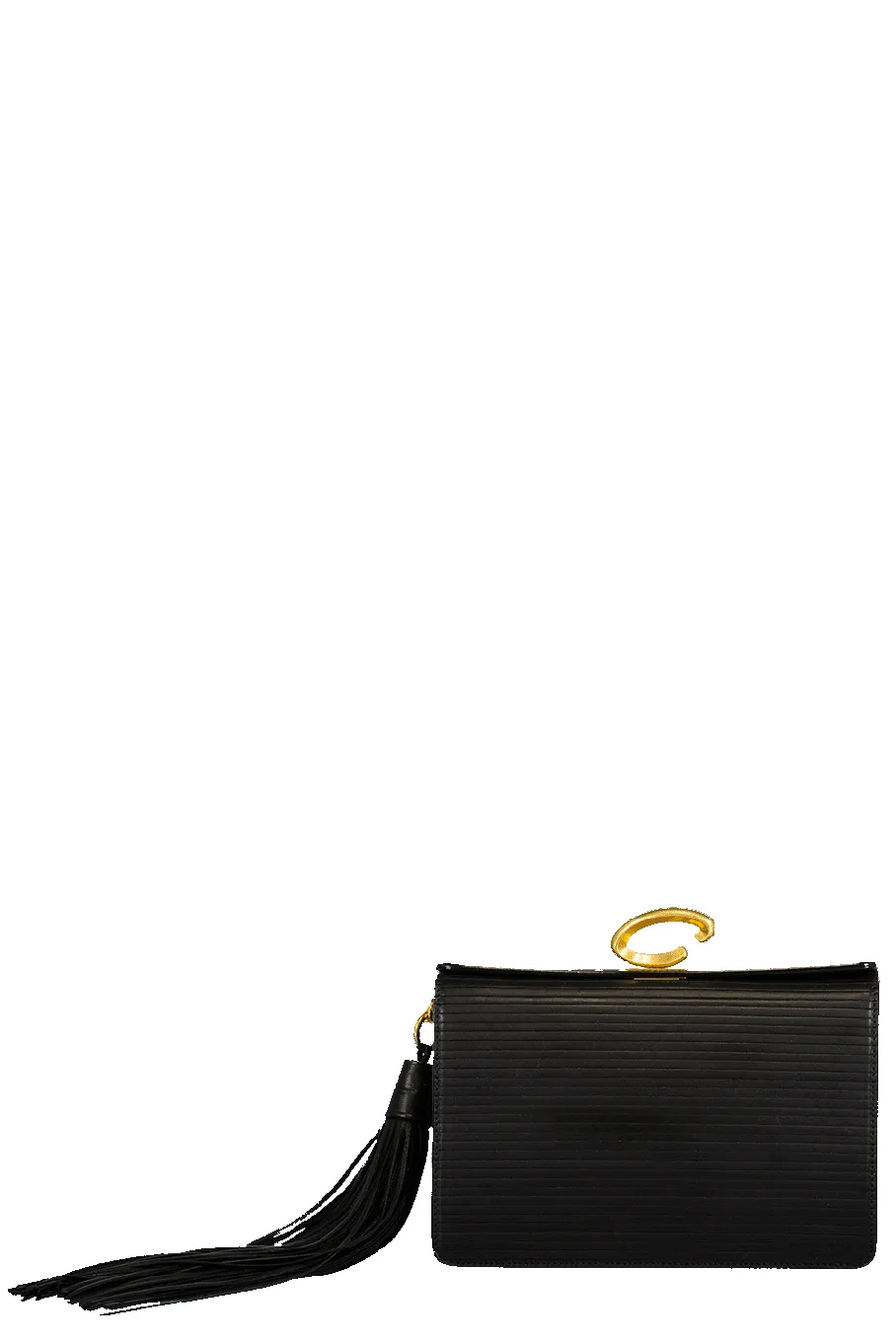 Cuoio Slim Tassel Clutch