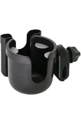 Cup and phone Holder for stroller (Black)