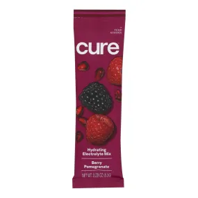Cure Hydration Berry Pomegranate Hydration Drink Mix - 8 Pack - 0.29 Oz