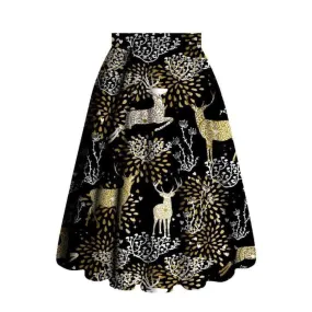 Custom Design Yoga Waist Buttery Soft Swing Skirts with Pockets