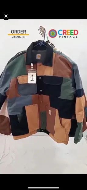 Custom handpick Poppy, Reworked Carhartt Jackets - 300 Pieces