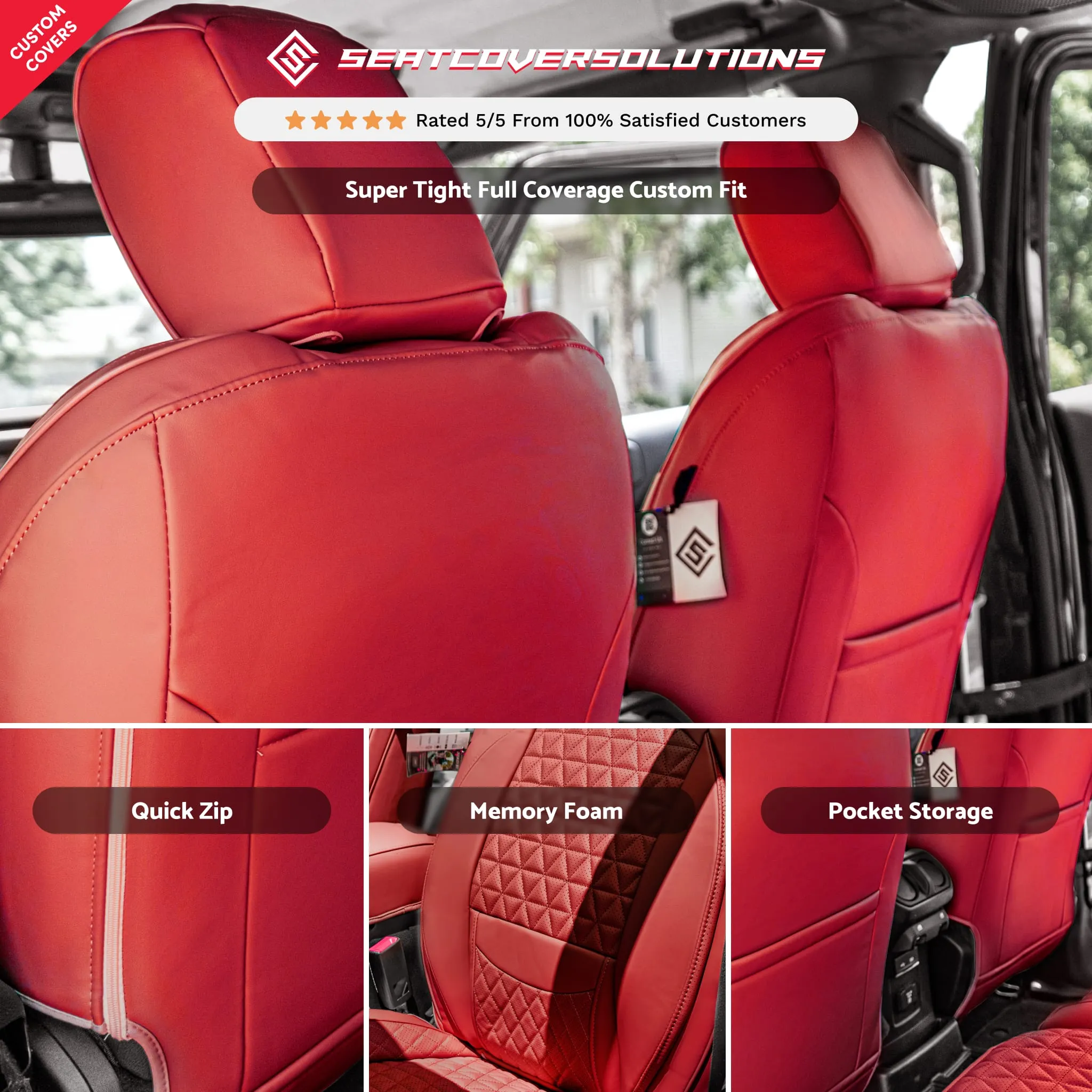 Custom Luxury Seat Covers