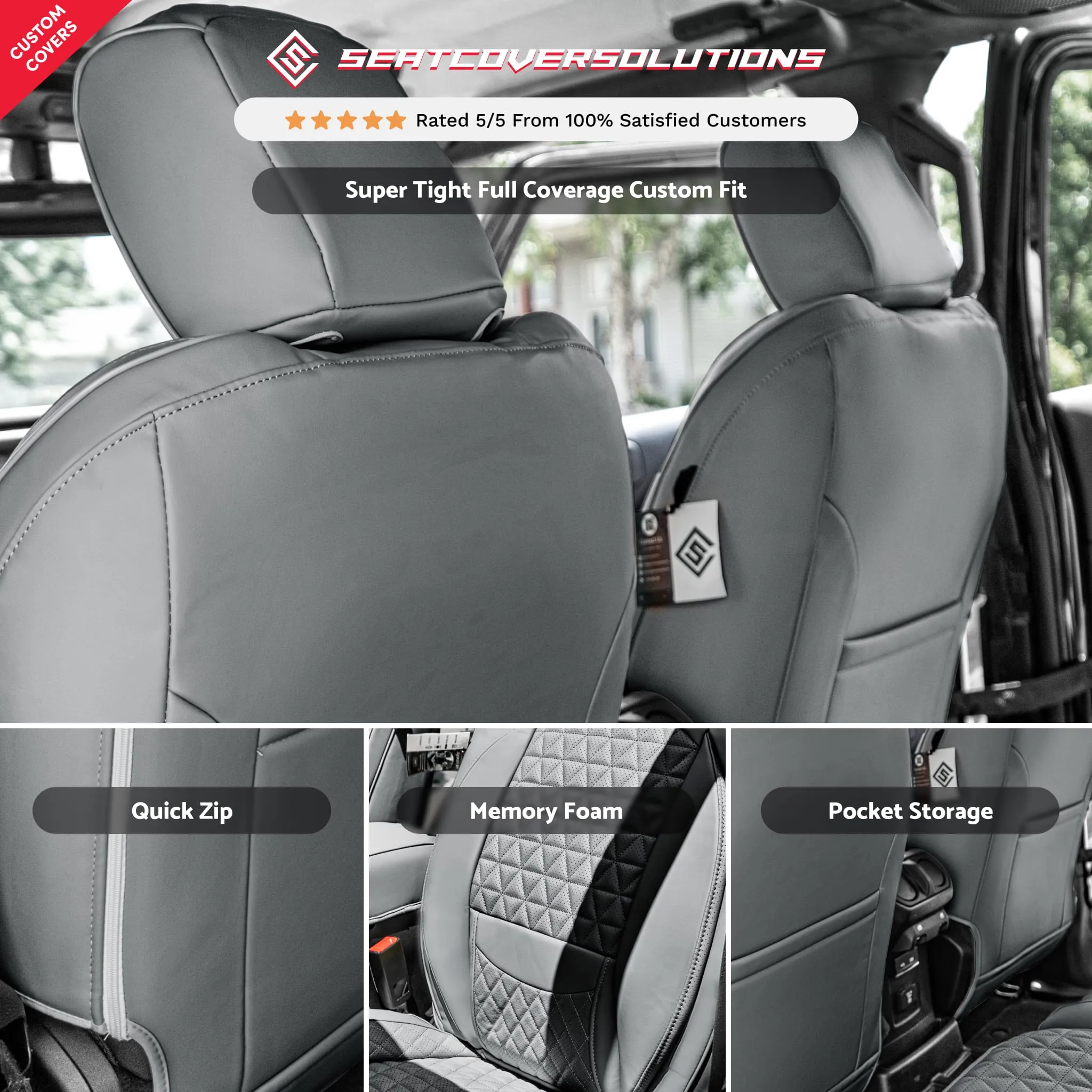 Custom Luxury Seat Covers