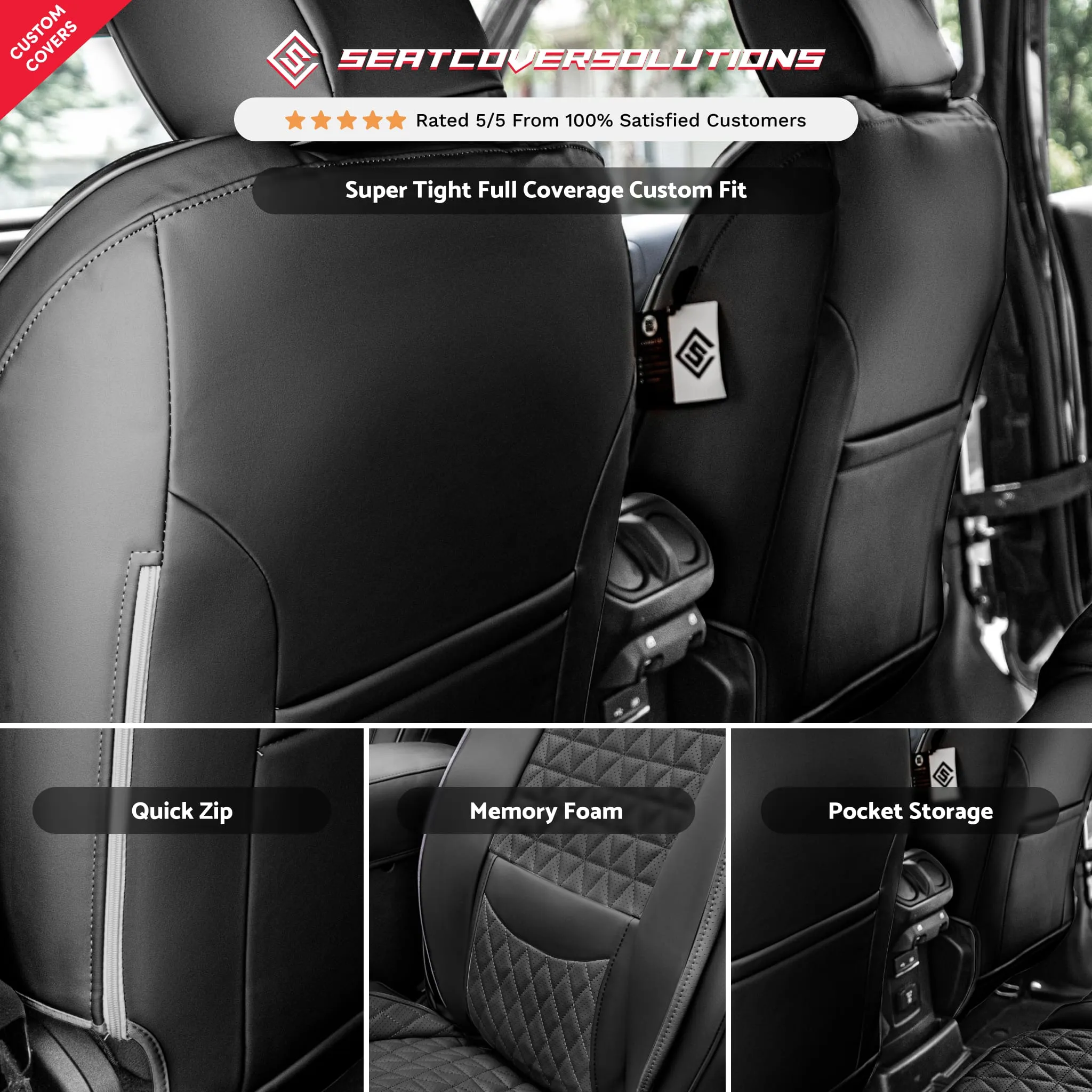 Custom Luxury Seat Covers