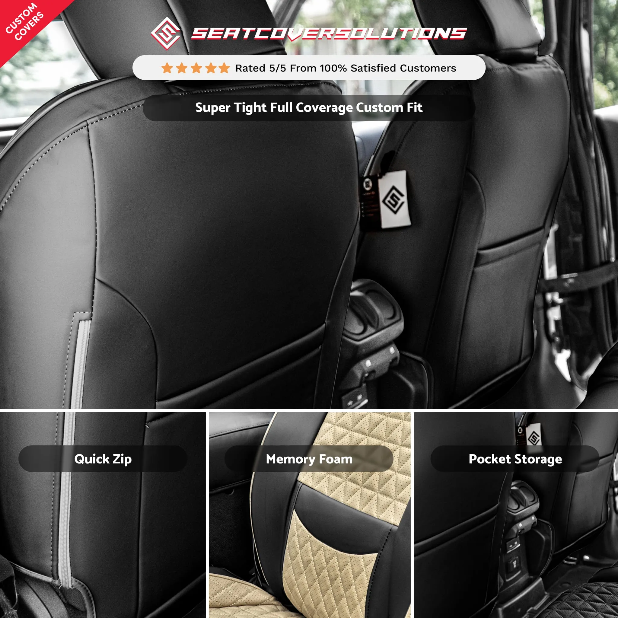 Custom Luxury Seat Covers