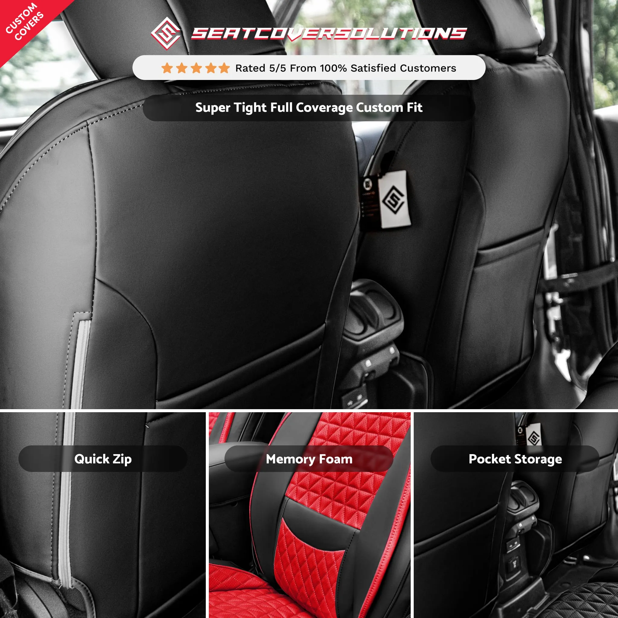 Custom Luxury Seat Covers