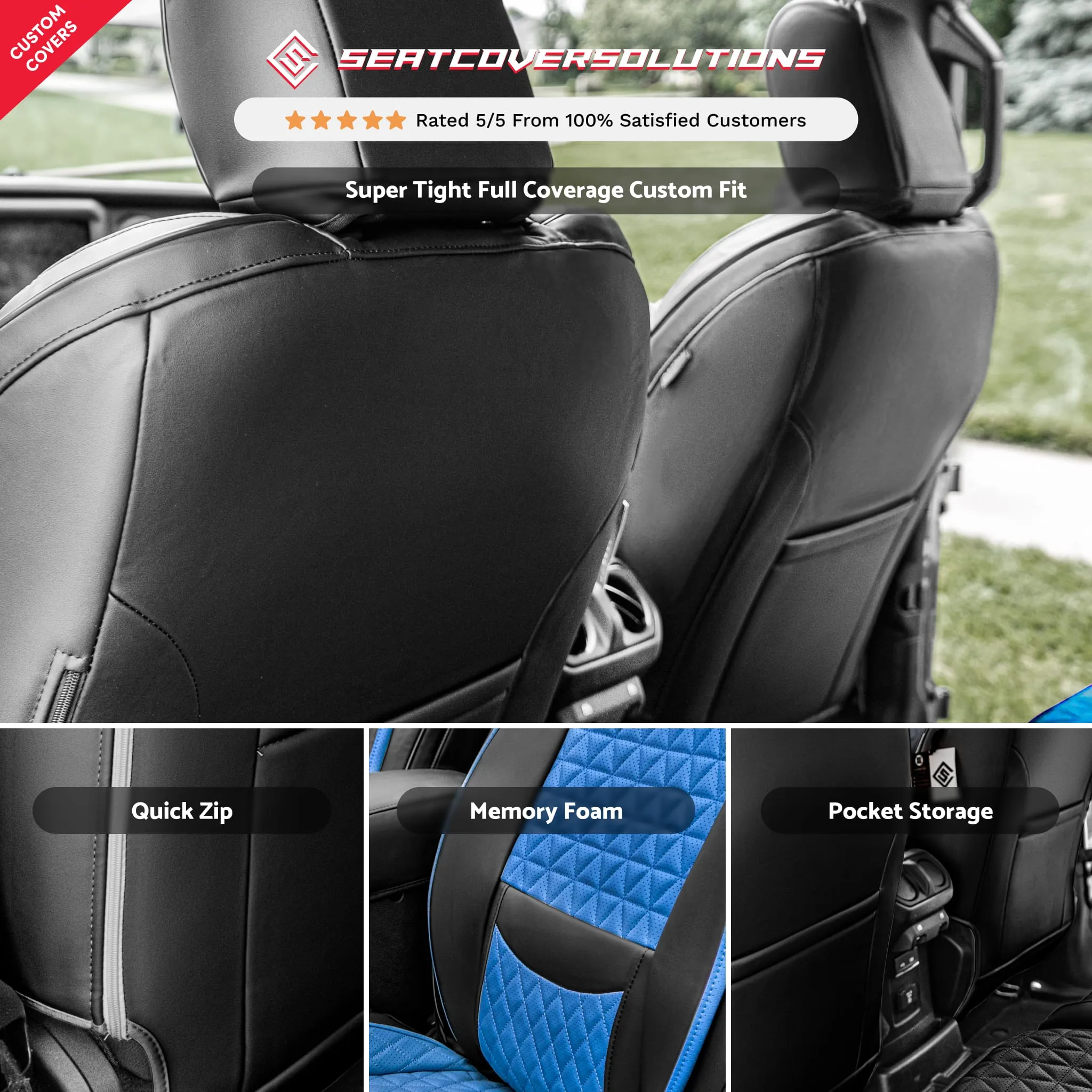 Custom Luxury Seat Covers