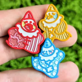 Cute Lil Clown Enamel Pins