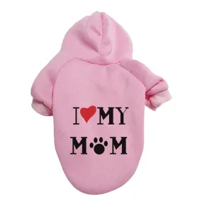 Cute Pet Hoodies - Pink
