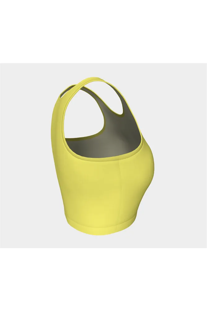 Cute Yellow Athletic Top