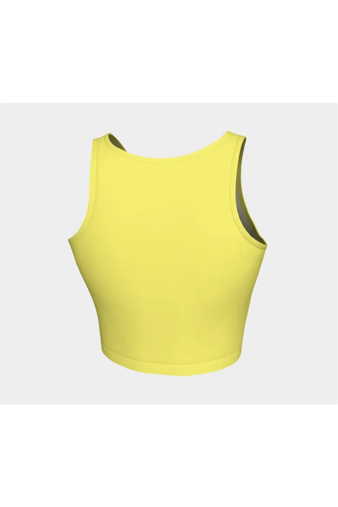 Cute Yellow Athletic Top