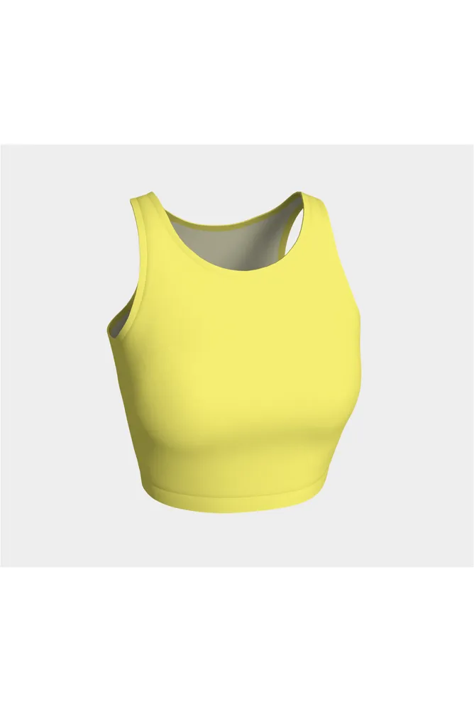 Cute Yellow Athletic Top