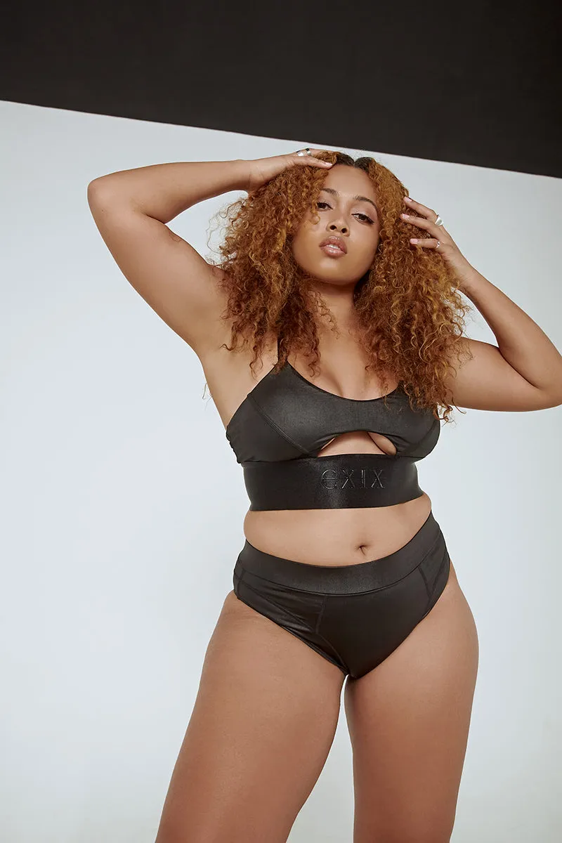 CXIX Riding Solo High Waist Bottoms - Black