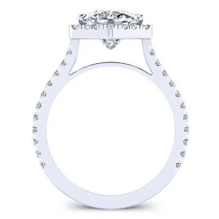 Cypress - Cushion Moissanite Engagement Ring