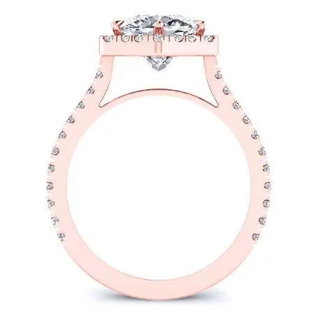 Cypress - Cushion Moissanite Engagement Ring