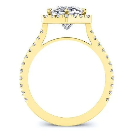 Cypress - Cushion Moissanite Engagement Ring