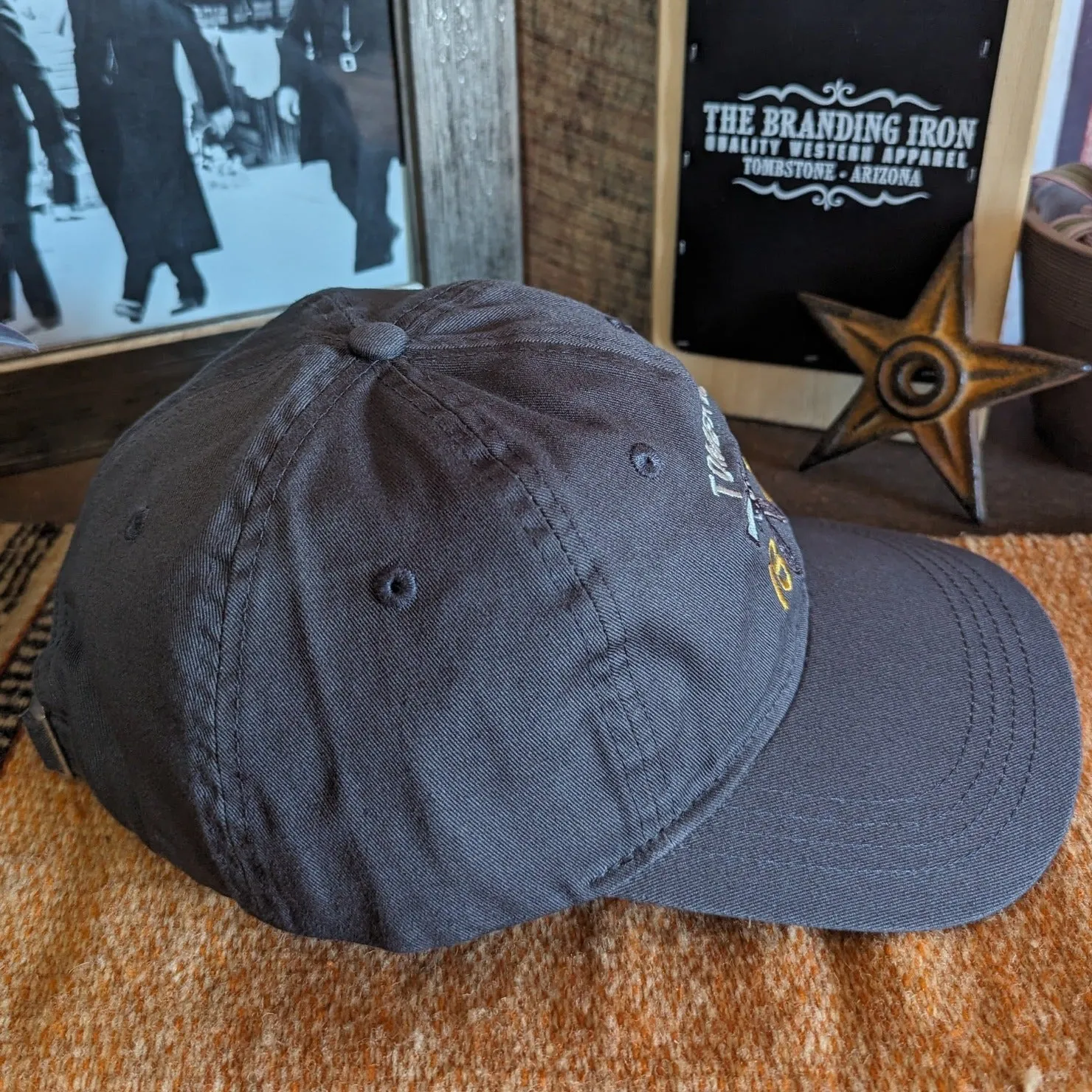 Dad Cap "Tombstone 1879" Baseball Cap by MV Sport GB310