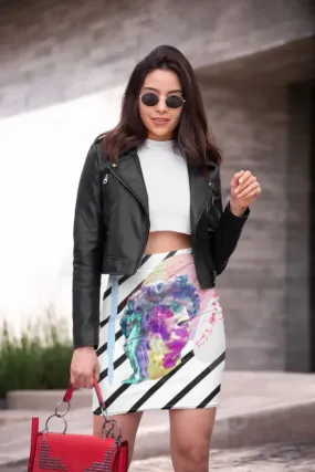 DAEGLORI Pencil Skirt