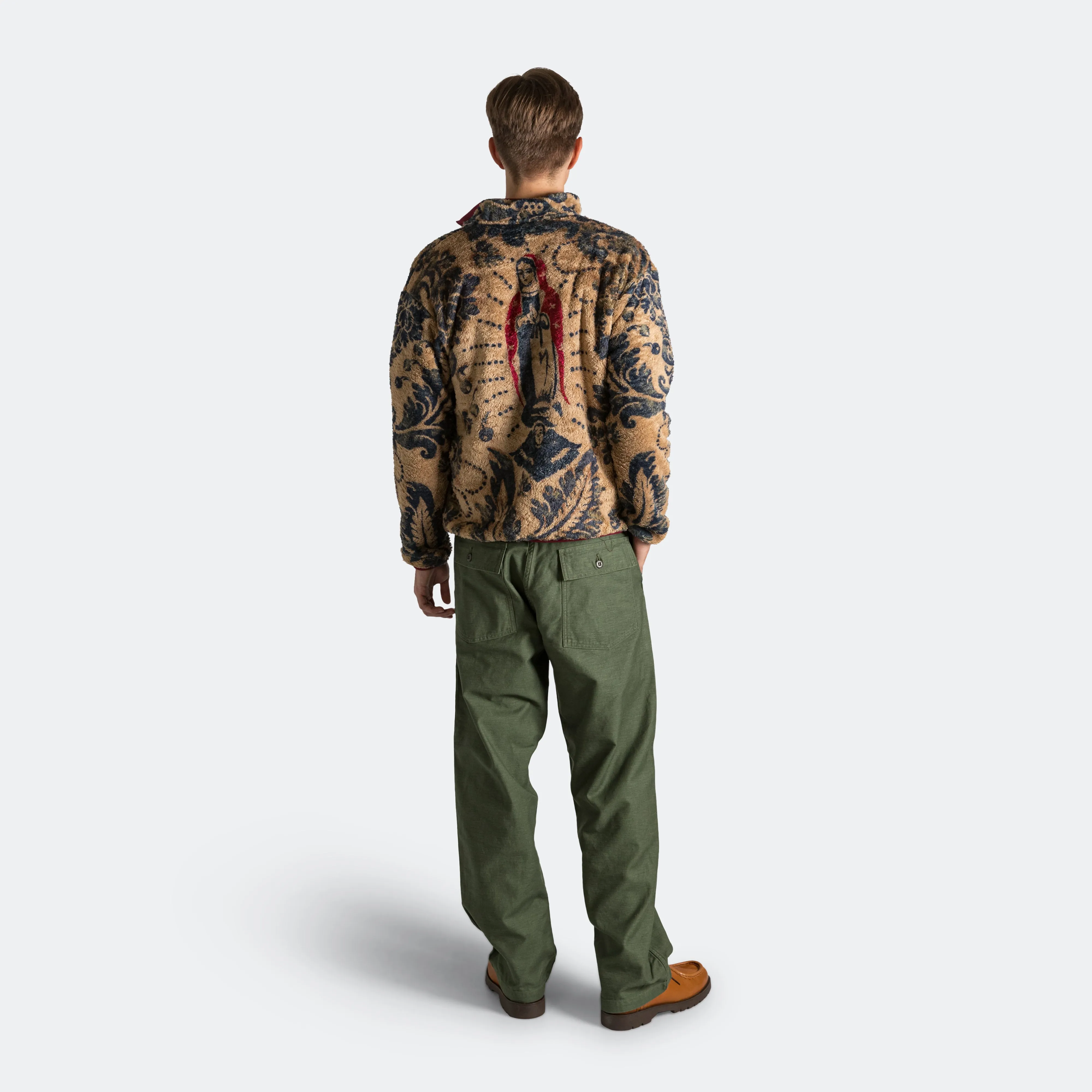 DAMASK Fleece Pullover (VirginMary) - Beige