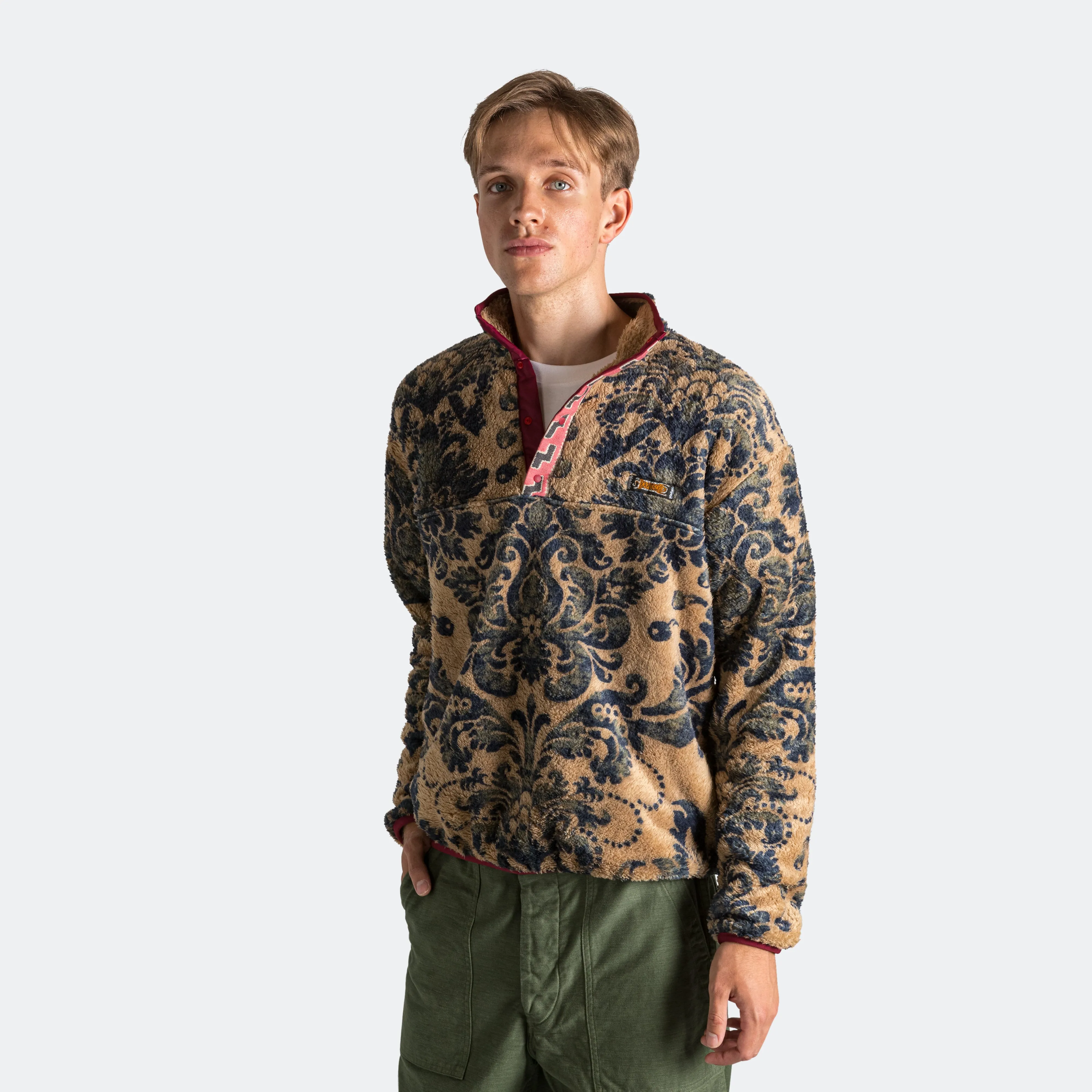 DAMASK Fleece Pullover (VirginMary) - Beige