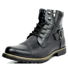Damon | Leather lace-up boots