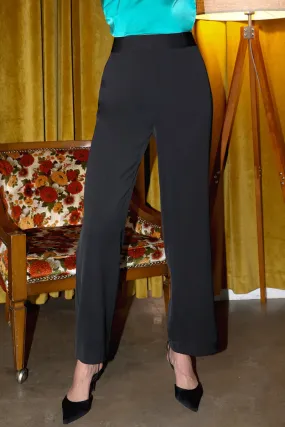 Daria Flared Trousers Black