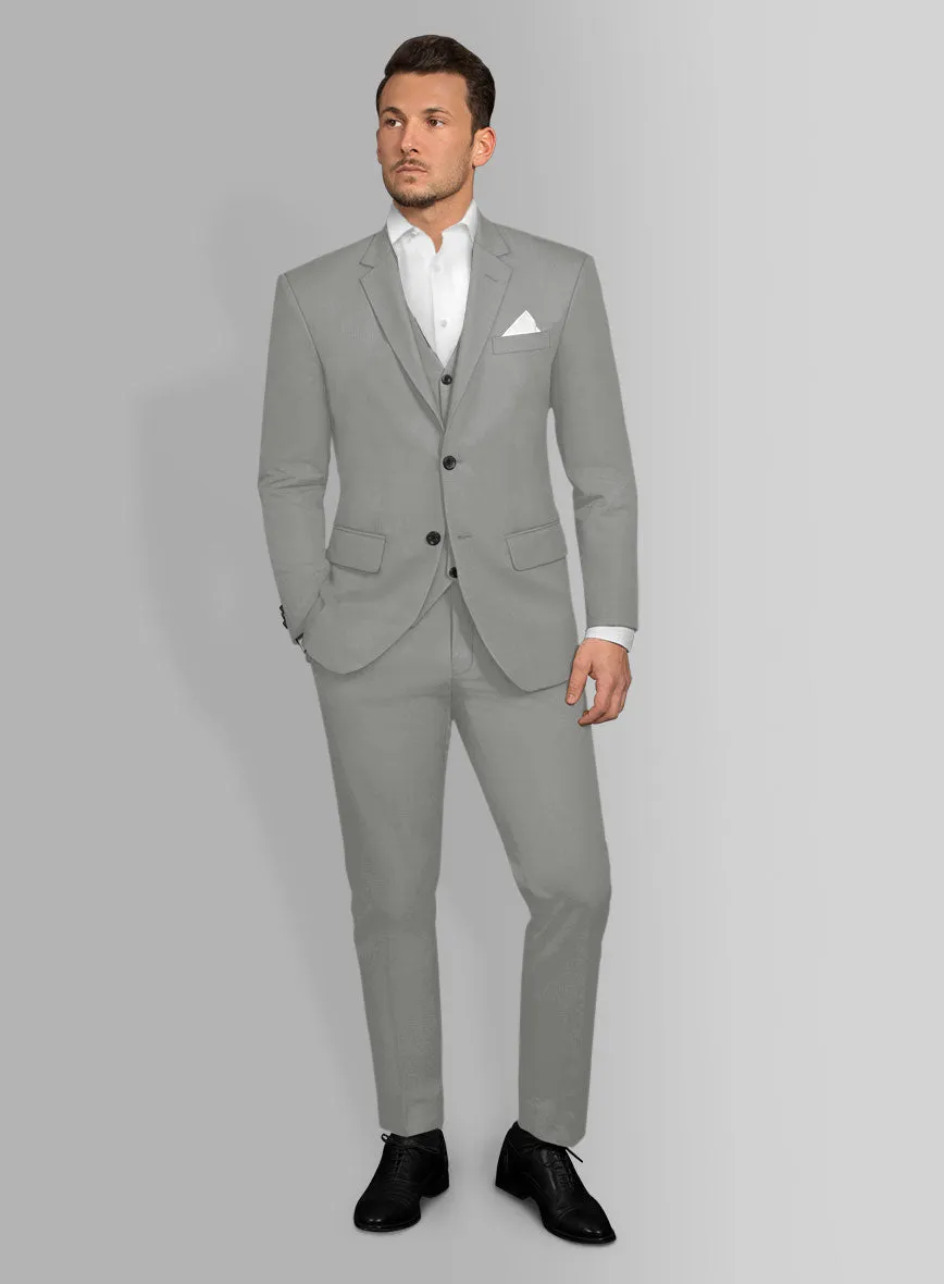 Dark Gray Stretch Chino Suit