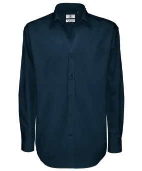 Dark Grey - B&C Sharp long sleeve /men