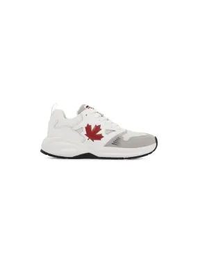 Dash Mesh Leather Sneakers