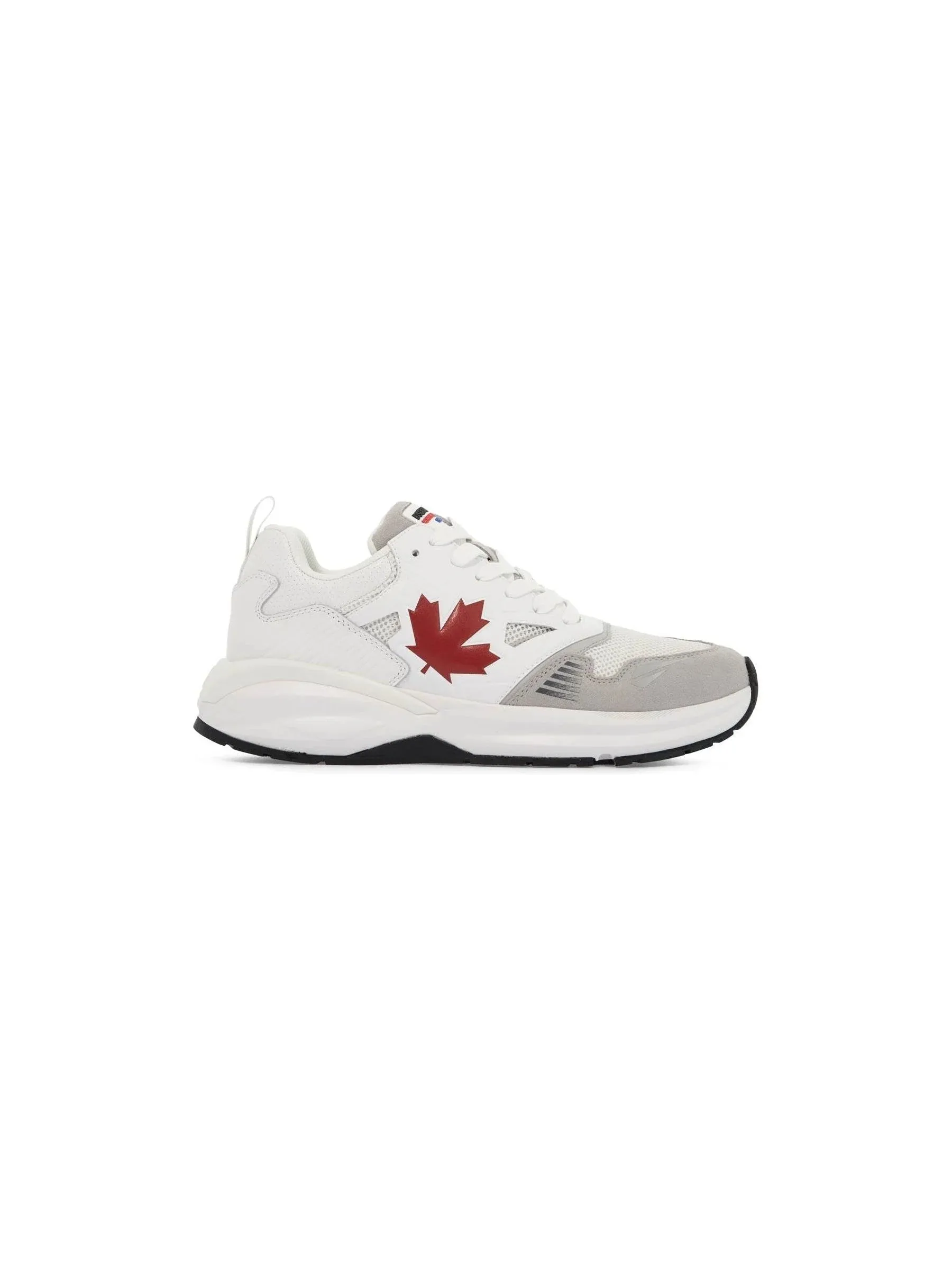 Dash Mesh Leather Sneakers