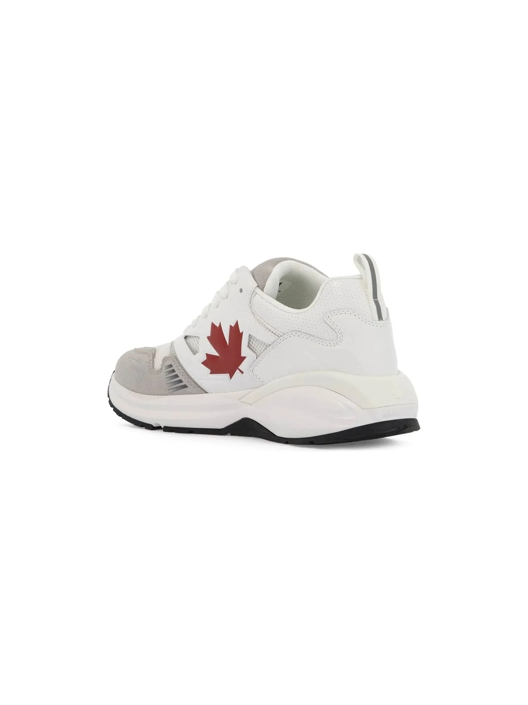 Dash Mesh Leather Sneakers