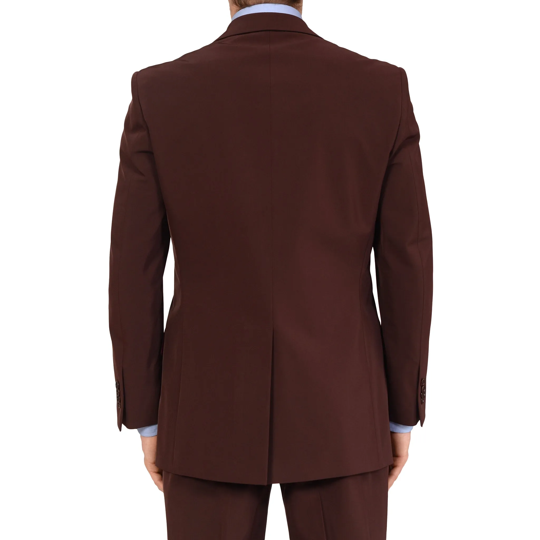 D'AVENZA Roma Handmade Burgundy "Techno" Suit EU 52 NEW US 42