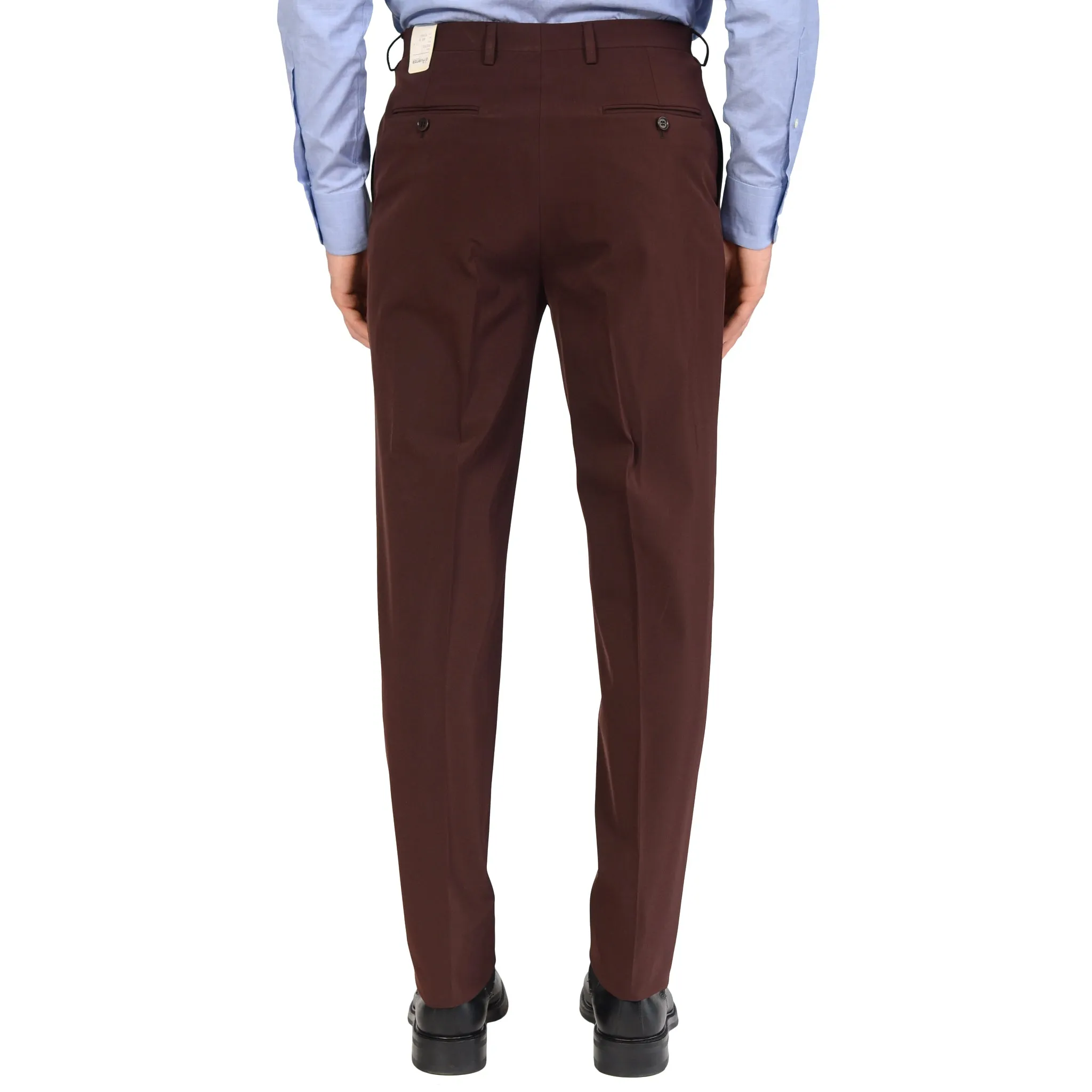 D'AVENZA Roma Handmade Burgundy "Techno" Suit EU 52 NEW US 42