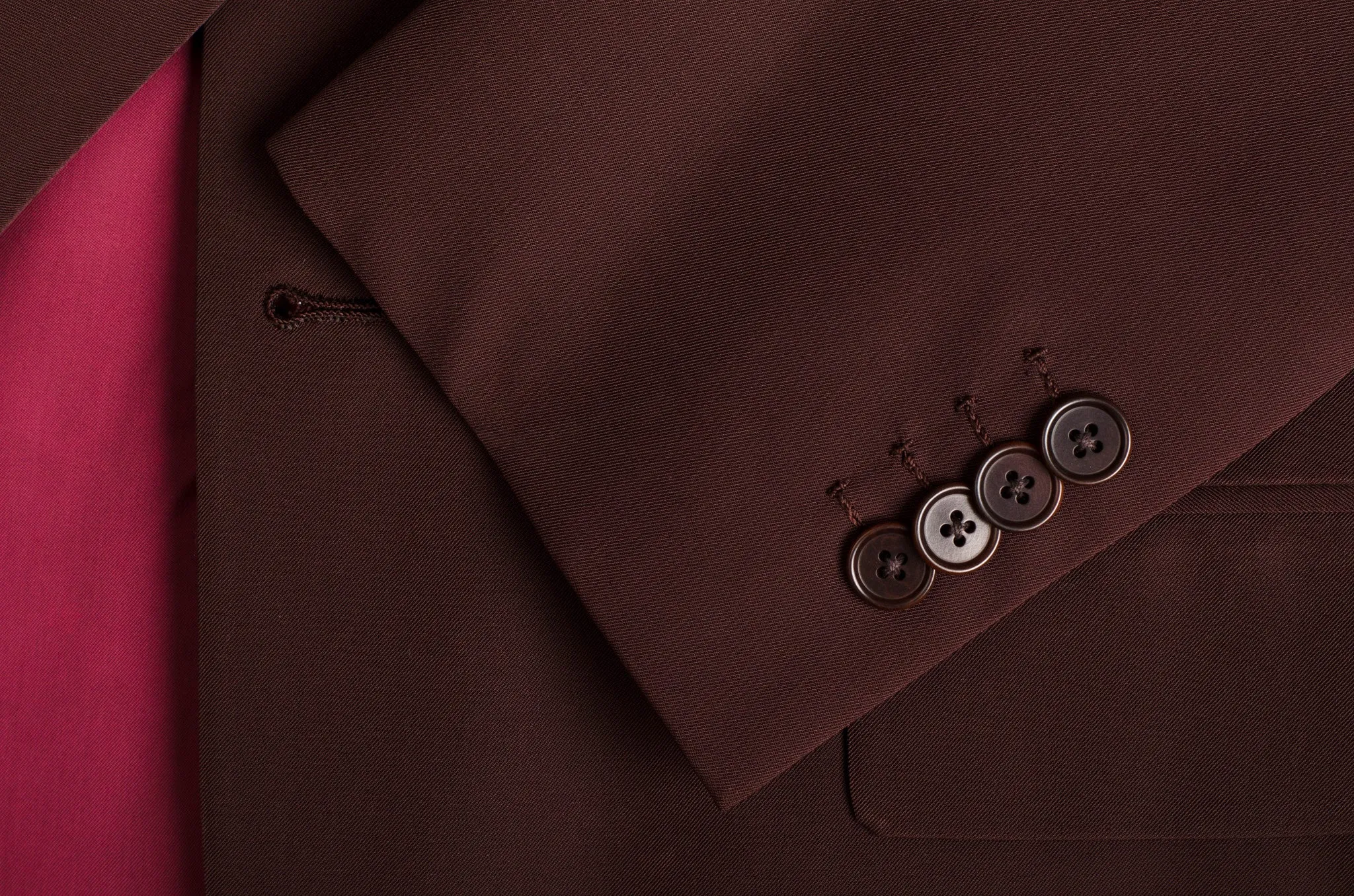 D'AVENZA Roma Handmade Burgundy "Techno" Suit EU 52 NEW US 42