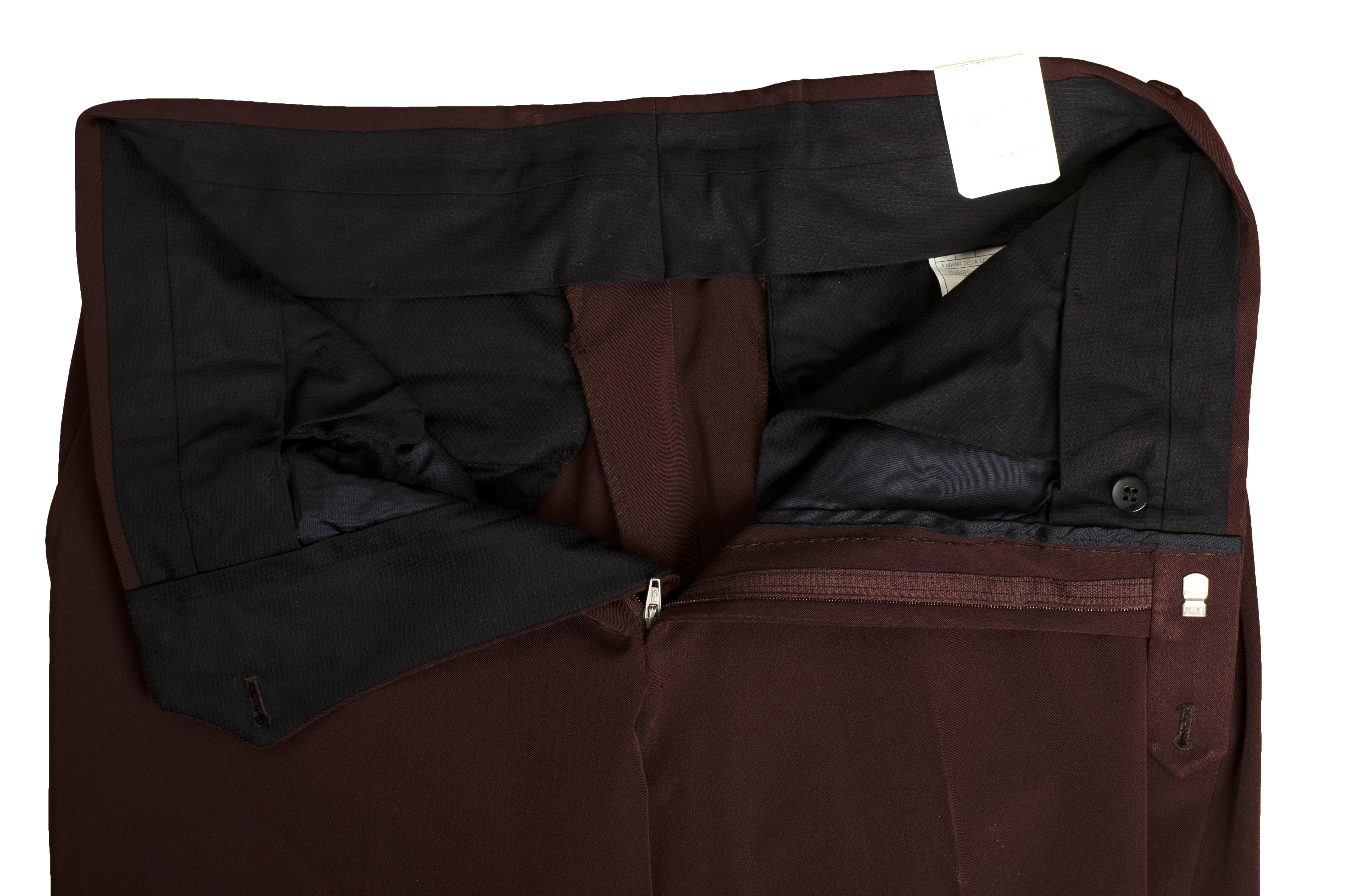 D'AVENZA Roma Handmade Burgundy "Techno" Suit EU 52 NEW US 42