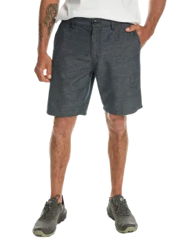 Davis Chino Walkshorts in Navy Blazer & Heather