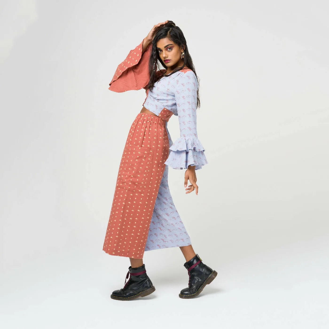 Dawn & Dusk Patchwork Culottes