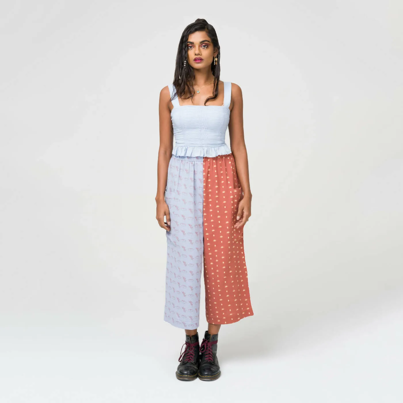 Dawn & Dusk Patchwork Culottes