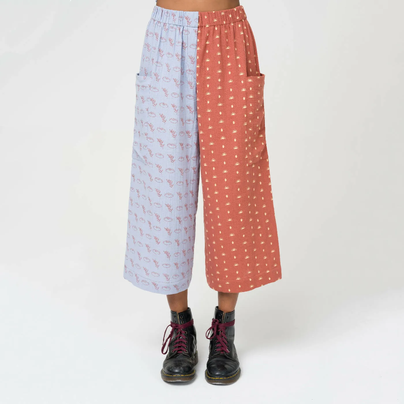 Dawn & Dusk Patchwork Culottes