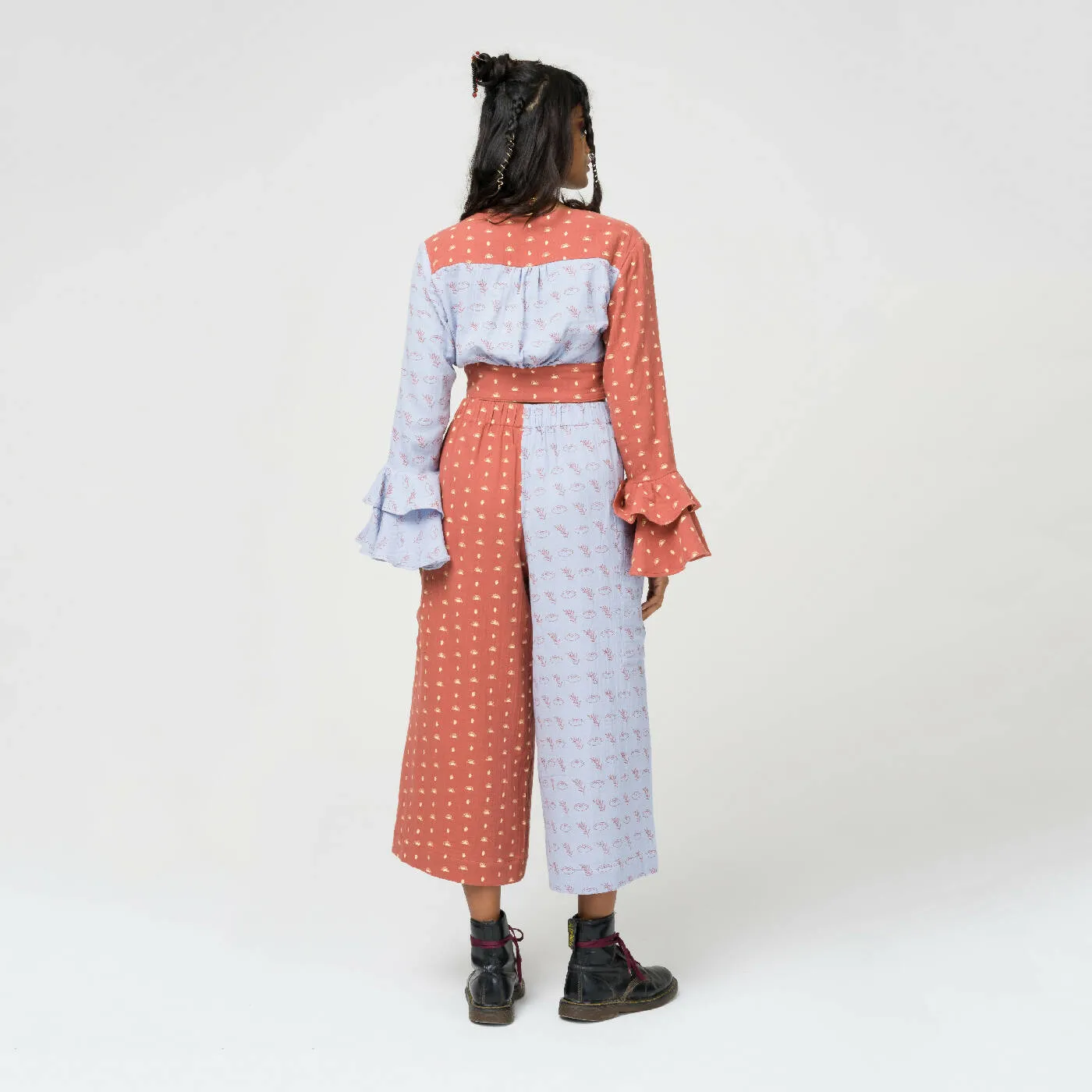 Dawn & Dusk Patchwork Culottes
