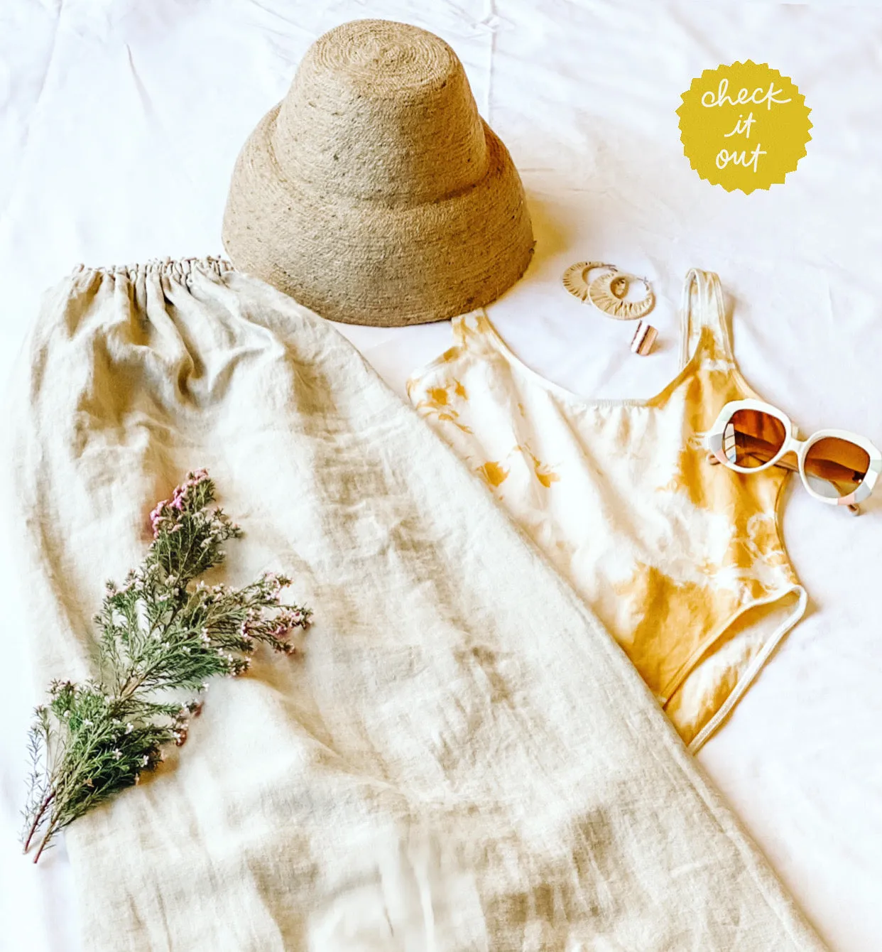 Day Dreamin' Low Back Bodysuit - Mustard