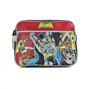 DC Comics Batman Retro Comic Book Style Messenger Bag
