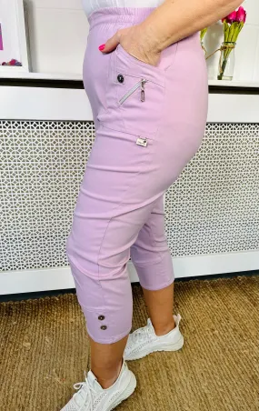 Deck cropped trousers - Lilac